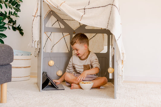 Seasonal Play with Duck Woodworks: How to Use the ZigZag House Year-Round