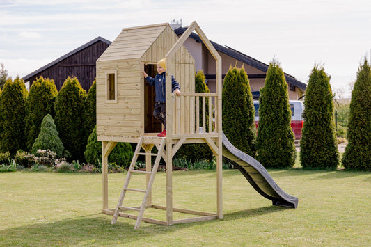 Golden Autumn Days: Wooden Outdoor Toys for Family Fun