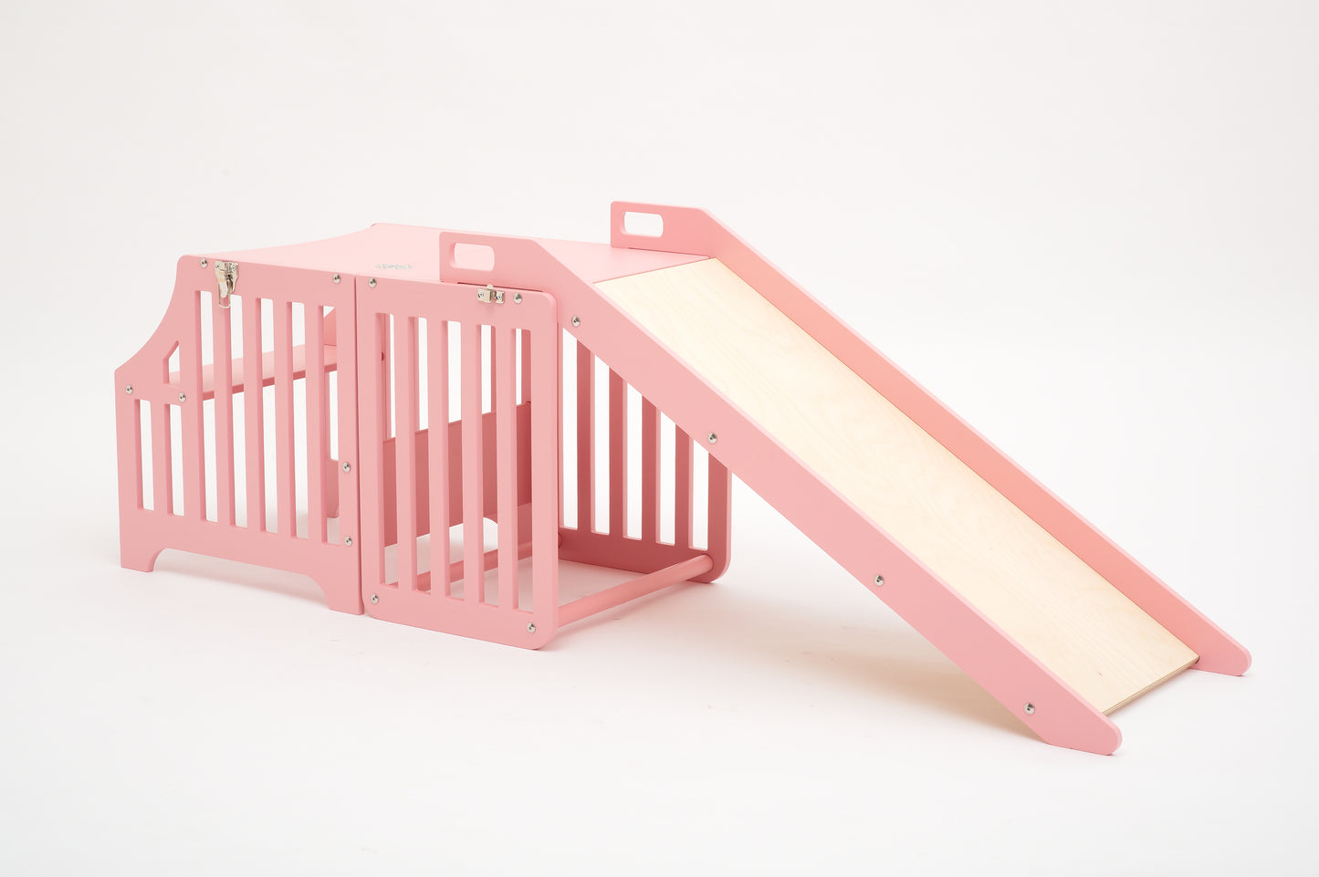 Foldable kitchen tower with slide (striped collection)