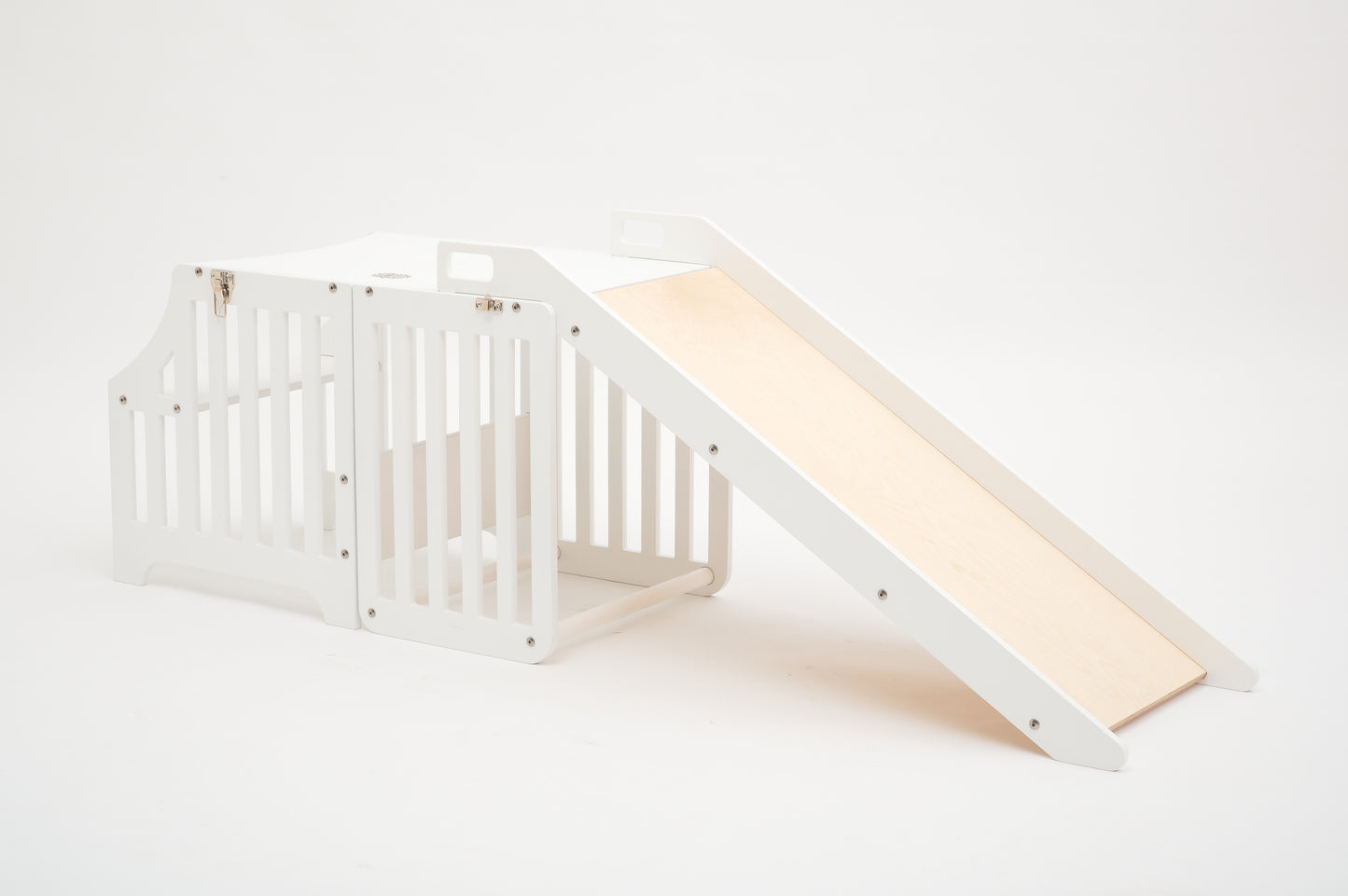 Foldable kitchen tower with slide (striped collection)