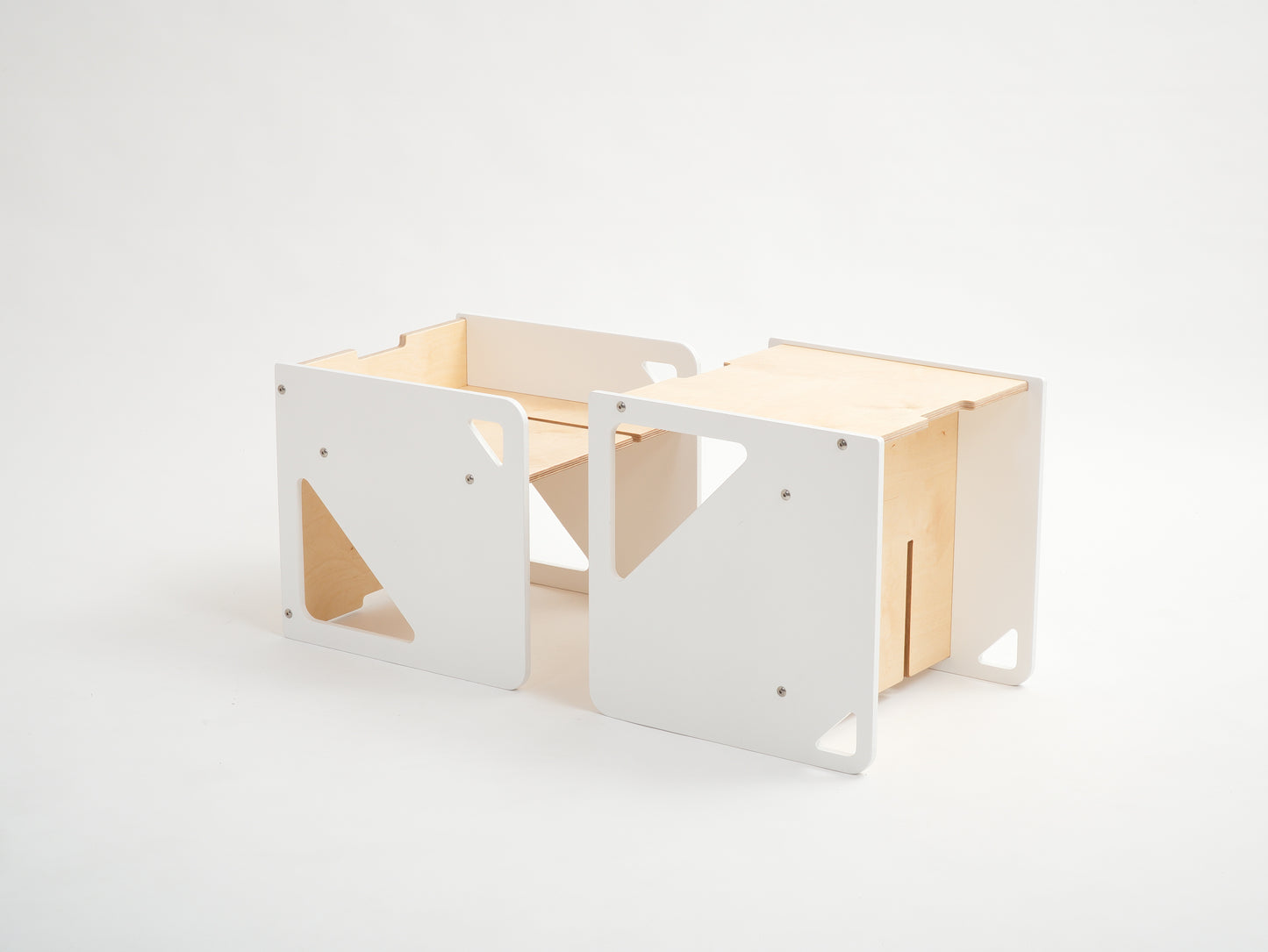 Ensemble de 2 chaises Cube