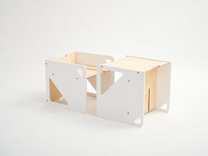 Ensemble de 2 chaises Cube