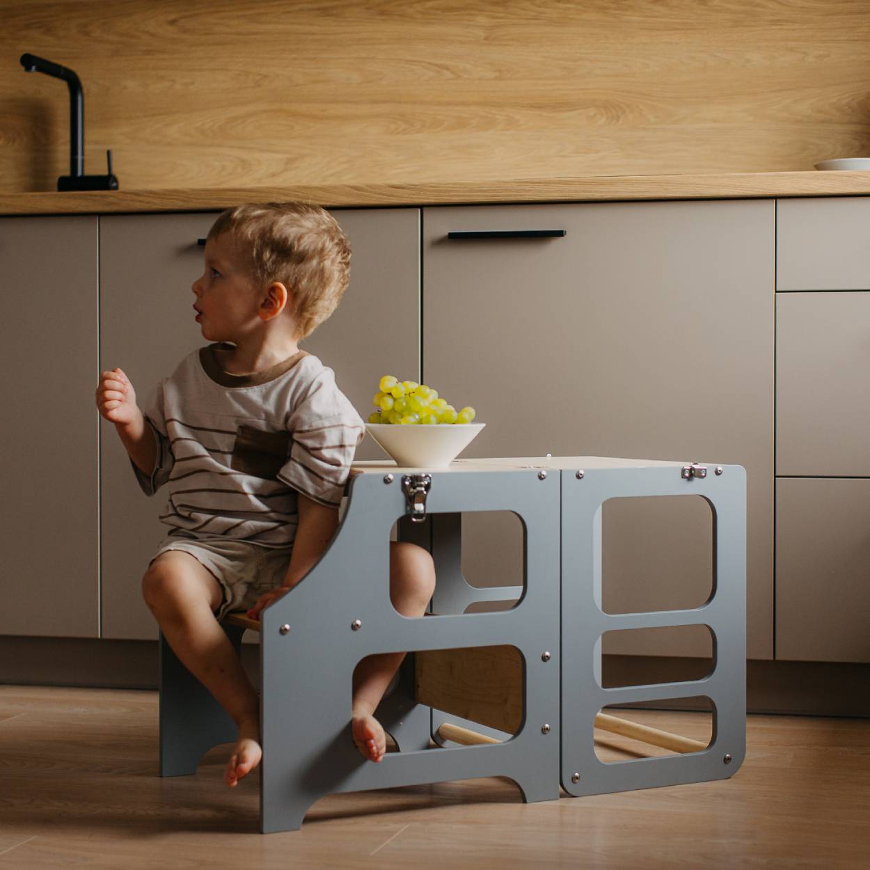 ZigZag House and Folding kitchen tower with high chair add-on bundle 20% OFF