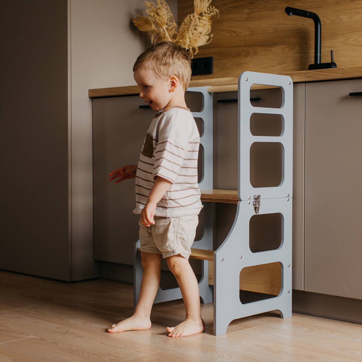 ZigZag House and Folding kitchen tower with high chair add-on bundle 20% OFF