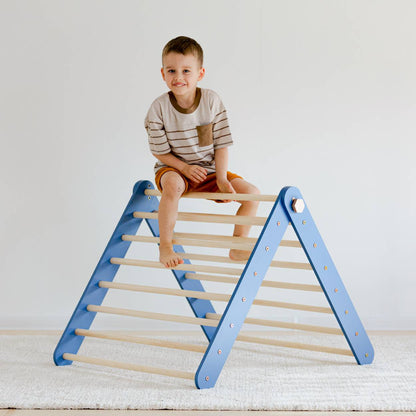 Maison ZigZag et triangle d'escalade avec un pack toboggan - 20 % de réduction