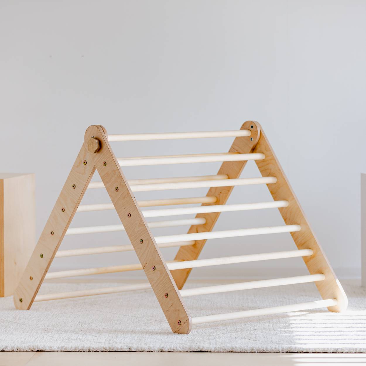Maison ZigZag et triangle d'escalade avec un pack toboggan - 20 % de réduction