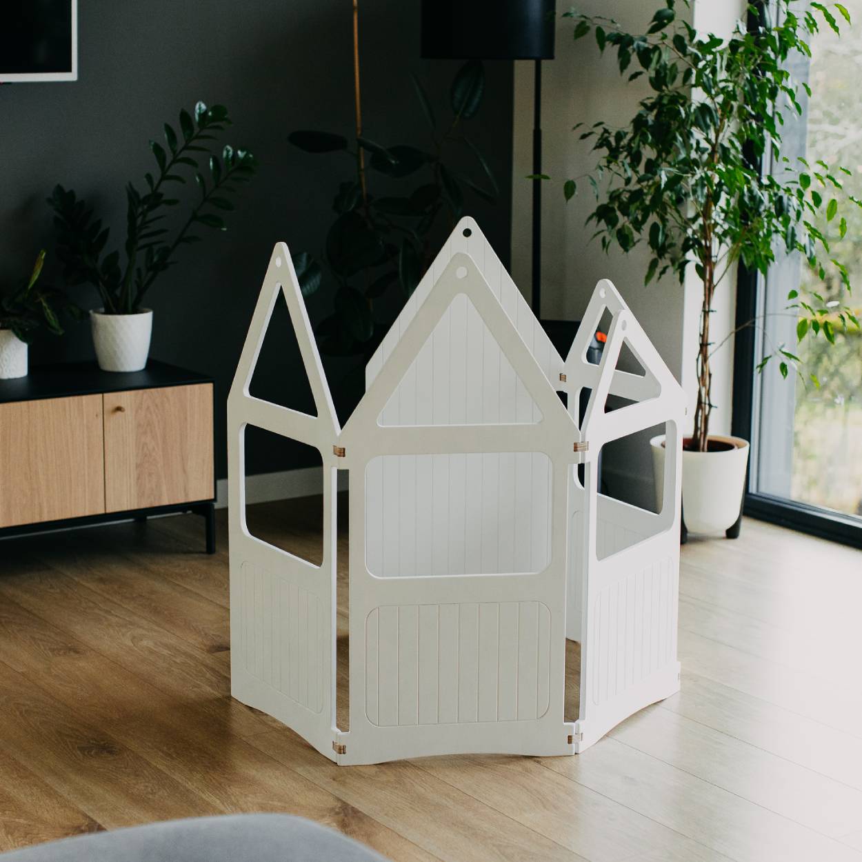 Maison ZigZag et triangle d'escalade avec un pack toboggan - 20 % de réduction
