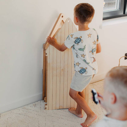 ZigZag House and Folding kitchen tower with high chair add-on bundle 20% OFF
