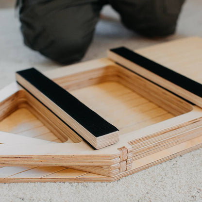 Maison ZigZag et triangle d'escalade avec un pack toboggan - 20 % de réduction