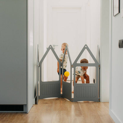 Maison ZigZag et triangle d'escalade avec un pack toboggan - 20 % de réduction