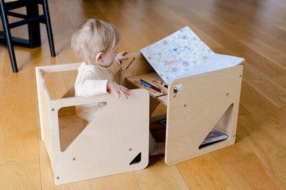 Ensemble de 2 chaises Cube