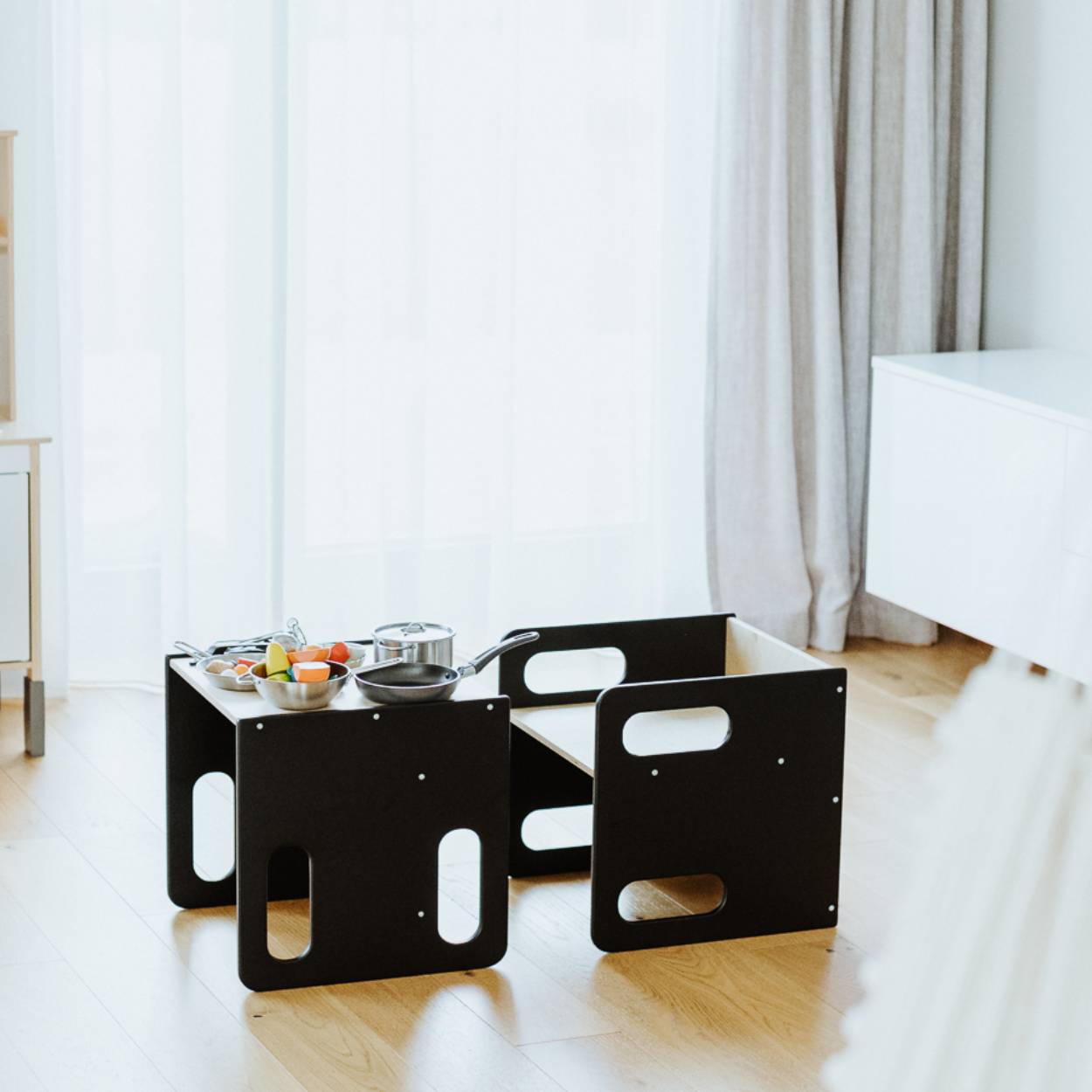 ZigZag House and Cube chair set bundle with 20% OFF