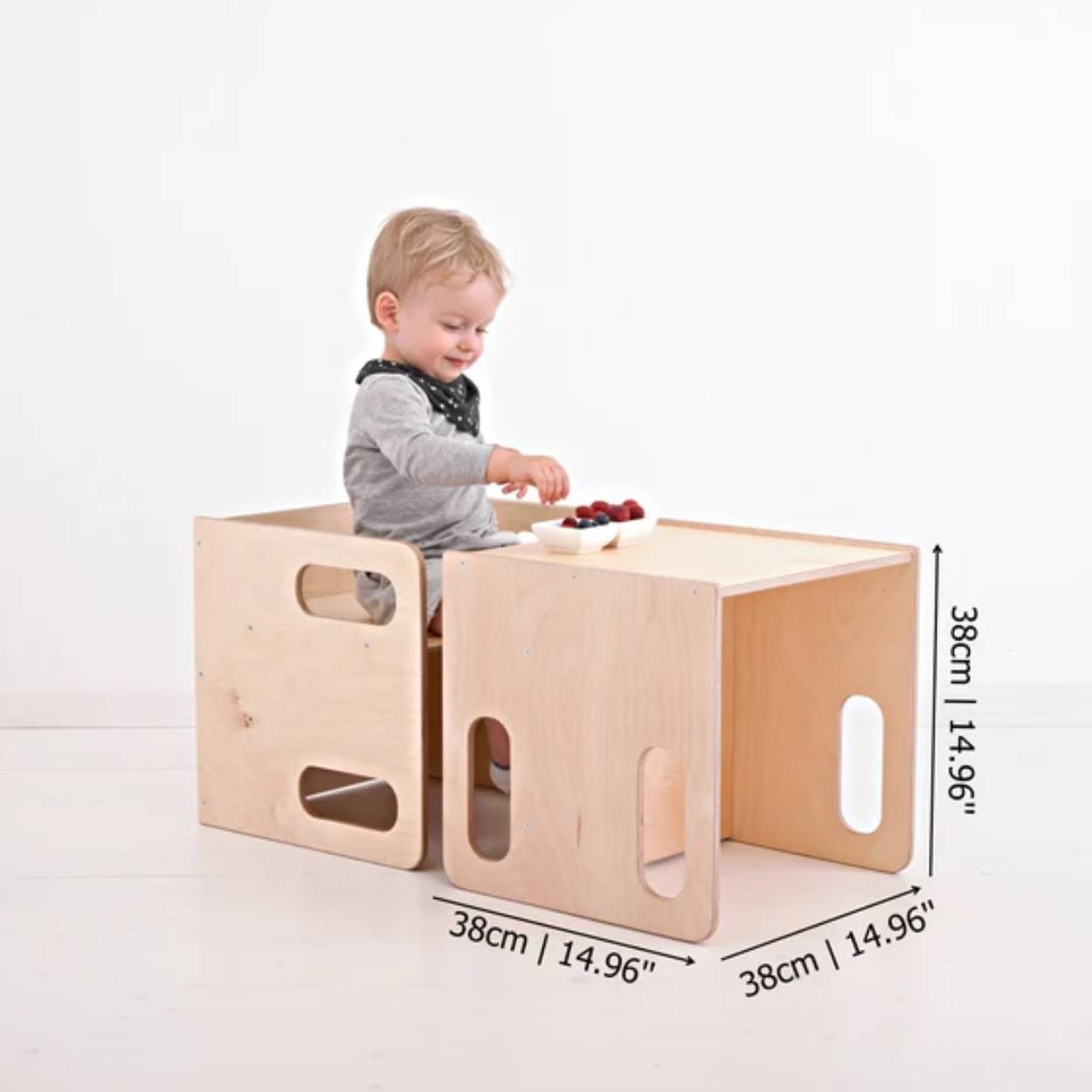 ZigZag House and Cube chair set bundle with 20% OFF
