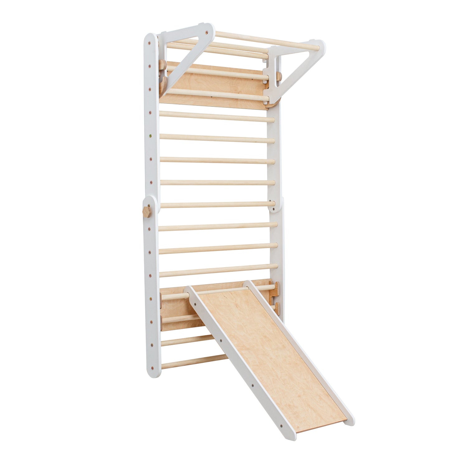 Climbing Triangle - Swedish Ladder set with a slide