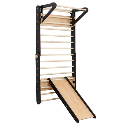 Climbing Triangle - Swedish Ladder set with a slide
