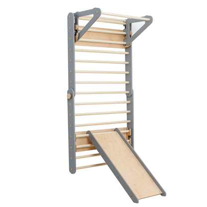Climbing Triangle - Swedish Ladder set with a slide