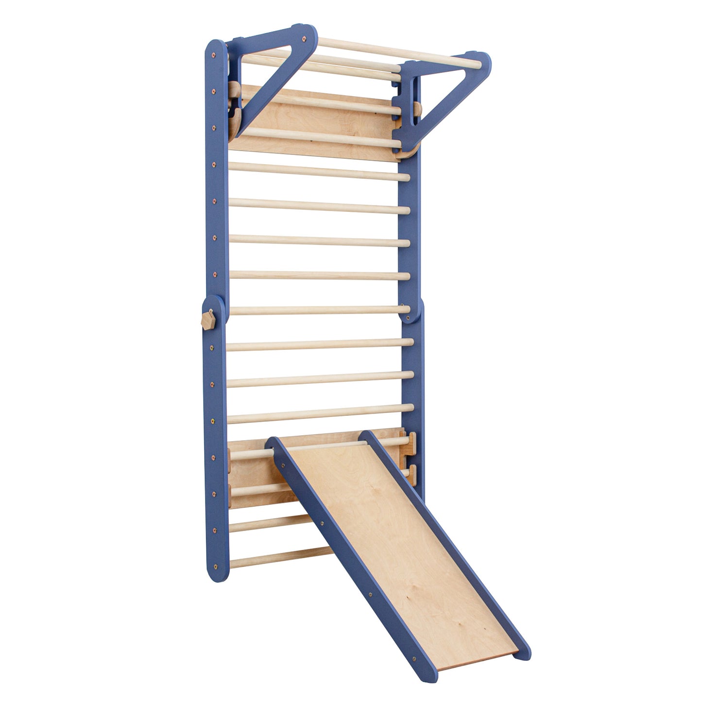 Climbing Triangle - Swedish Ladder set with a slide